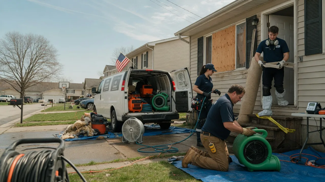 Water Damage Restoration in Borup, MN near me